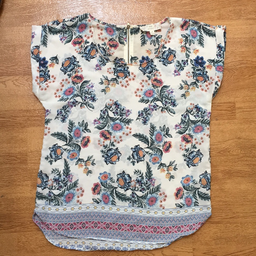 Pink Republic floral top
